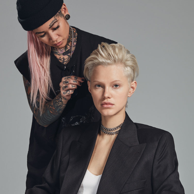 Faux Hawk Cutting Tutorial by Sofie StayGold