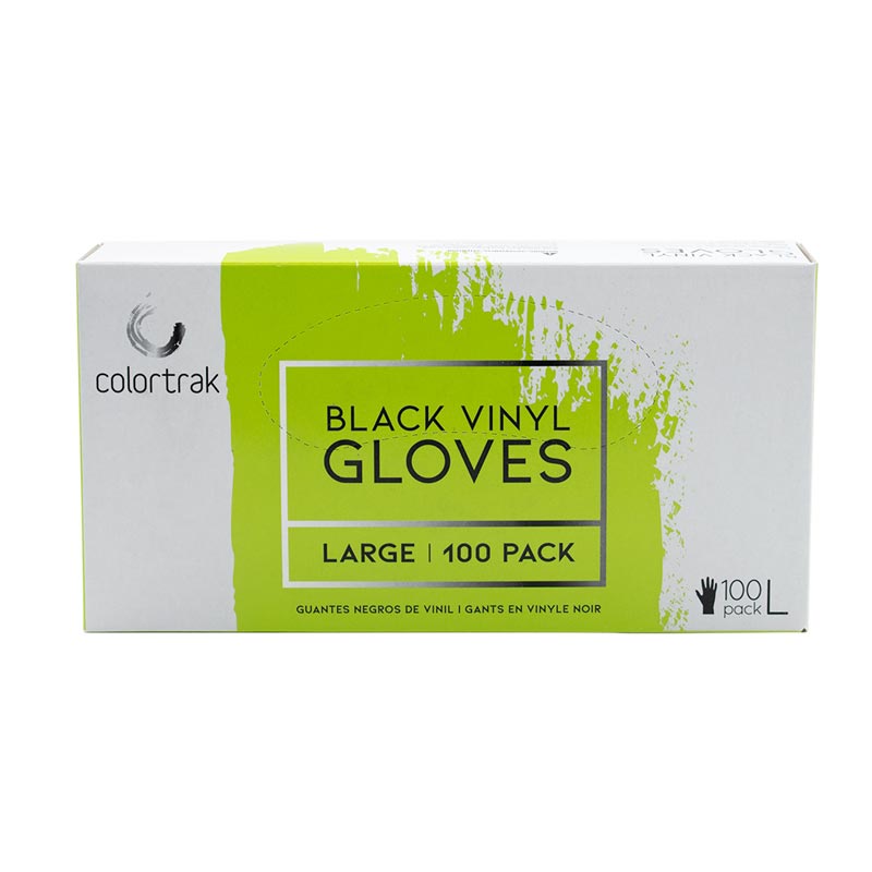 Black Vinyl Disposable Gloves, 100 ct.