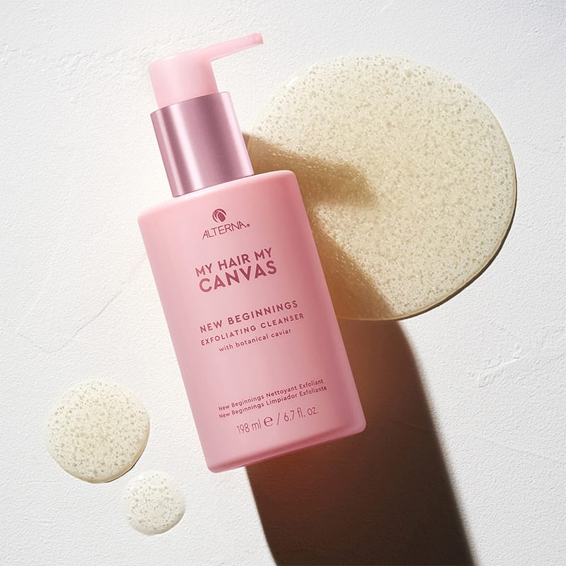 My Hair. My Canvas. New Beginnings Exfoliating Cleanser