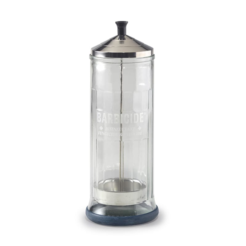 Large Barbicide Disinfectant Jar