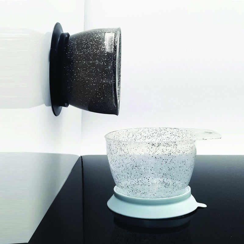 Galaxy Glitter Suction Coloring Bowl Set