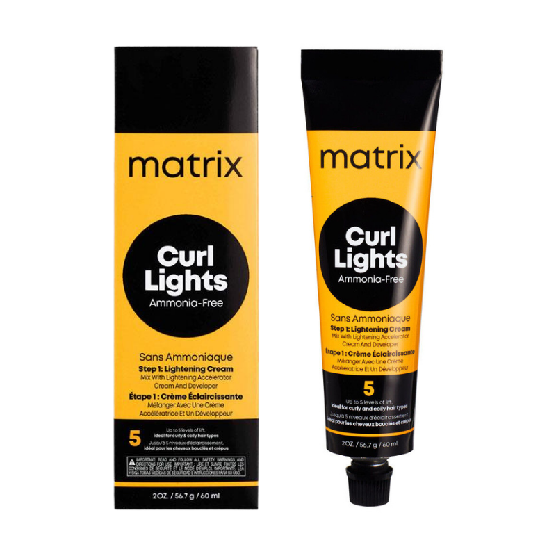 Curl Lights Step 1: Lightening Cream