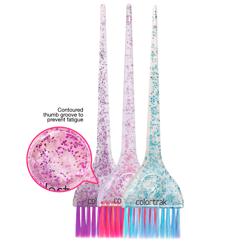 Multi-Glitter Color Brush Set
