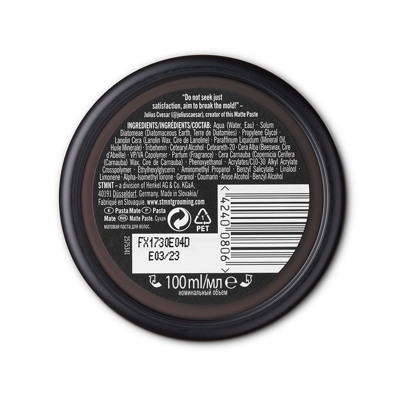 Matte Paste